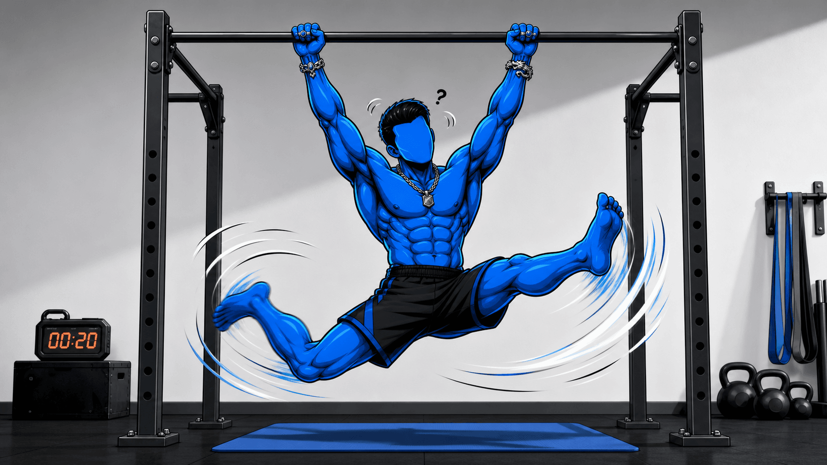Tại sao bạn đung đưa khi kéo xà? Sửa ngay để pull-up mạnh hơn!